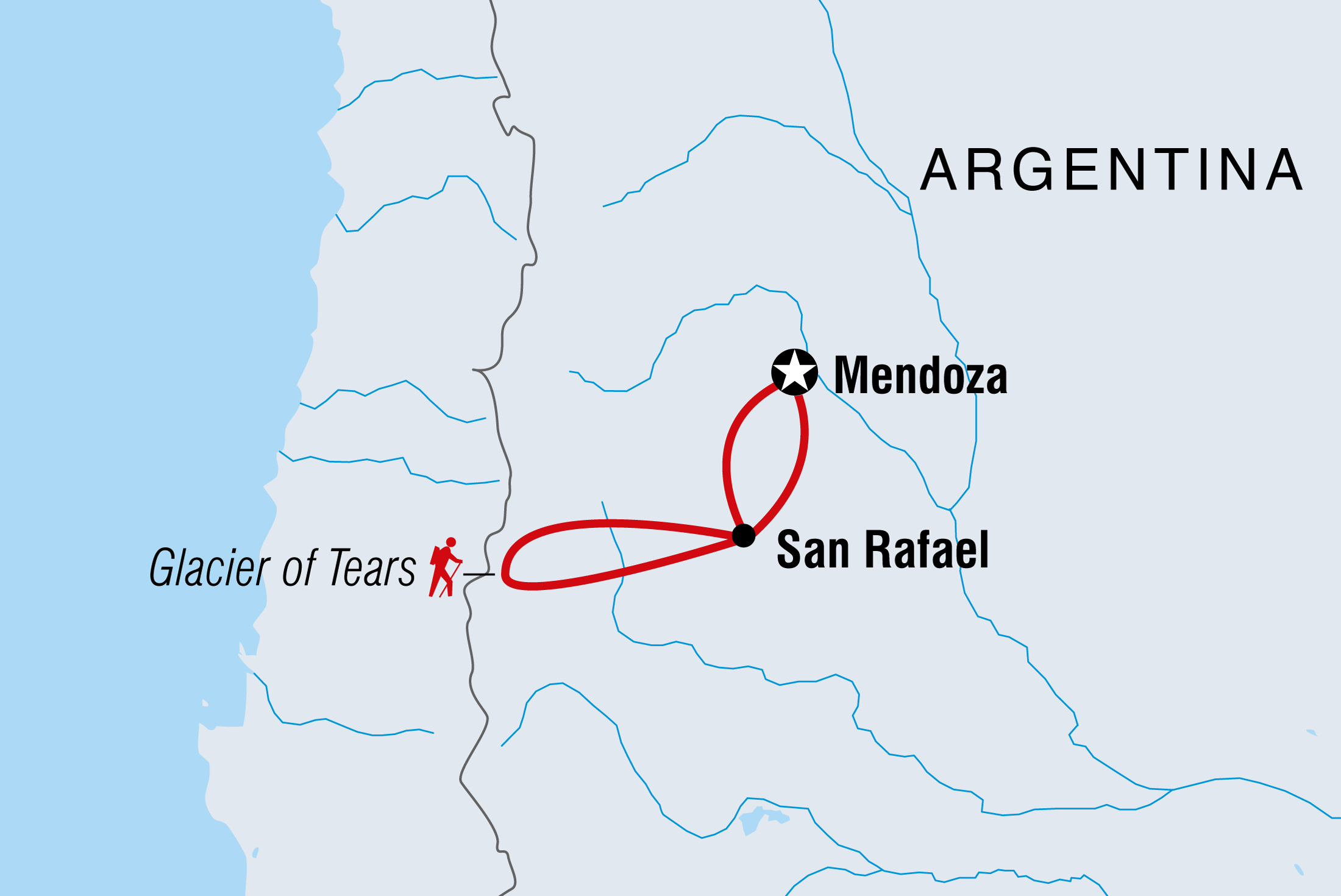 uruguayan air force flight 571 map