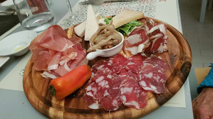 Antipasto in Sicily