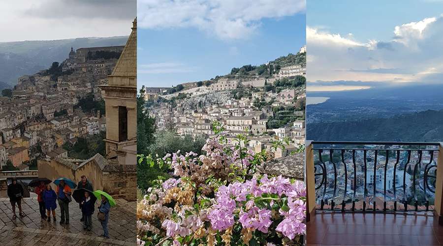 Some of the spectacular views of Sicily