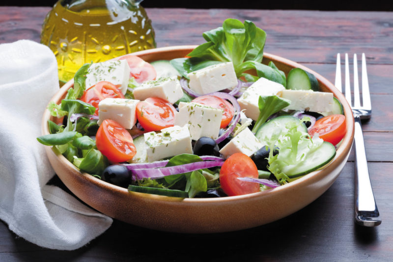 The quintessential feta salad