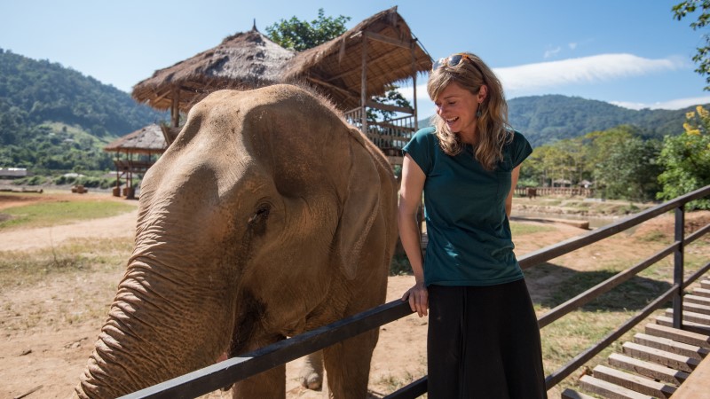 Solo female traveller in Chiang Mai, Thailand