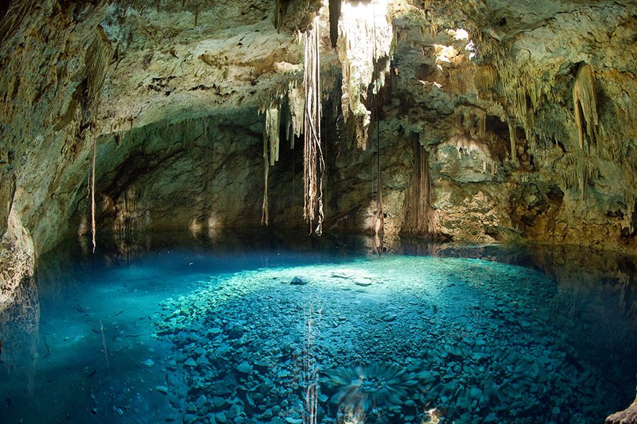 Cenote in Mexico