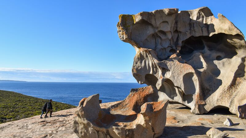 The very, very, impressive Remarkable Rocks.